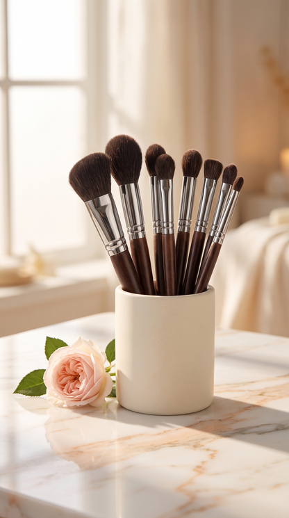 BlumeaRituals - Goat Hair Makeup Brush Set